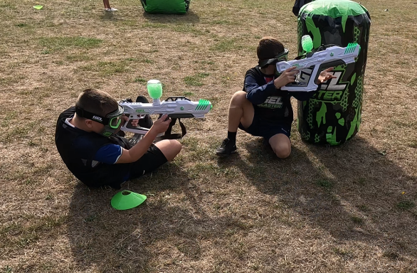 Boys gel blaster party