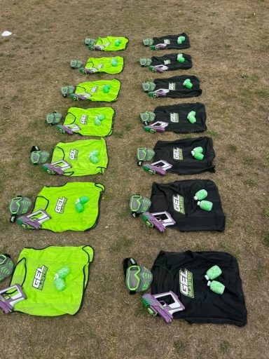 kit & Guns kit and set up of gel blasters