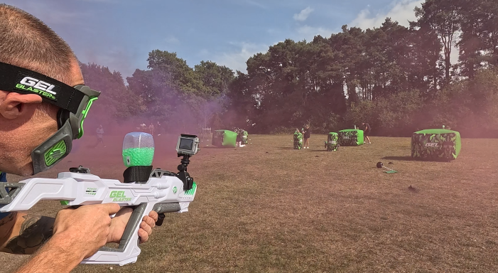 smoke and blaster gel